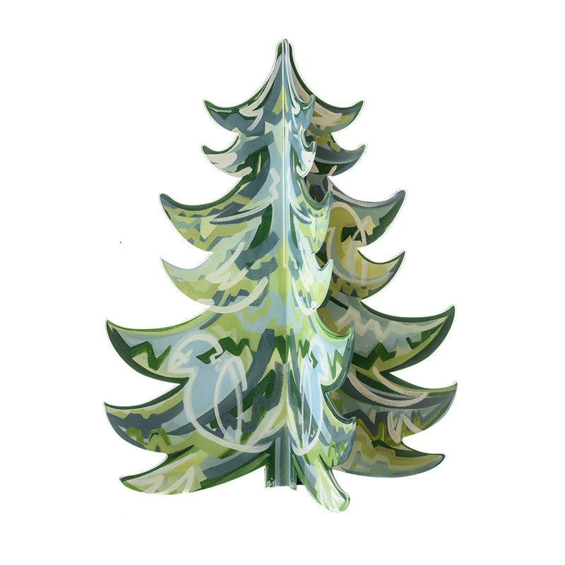 Painted Acrylic Christmas Trees by Jessica O&