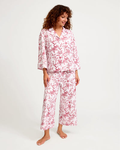 Women's Pima Olivia in Red Timeless Toile