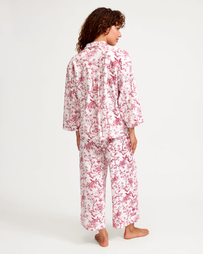 Women's Pima Olivia in Red Timeless Toile