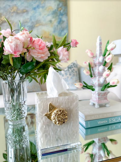 Hydrangea Boutique Tissue Box Cover