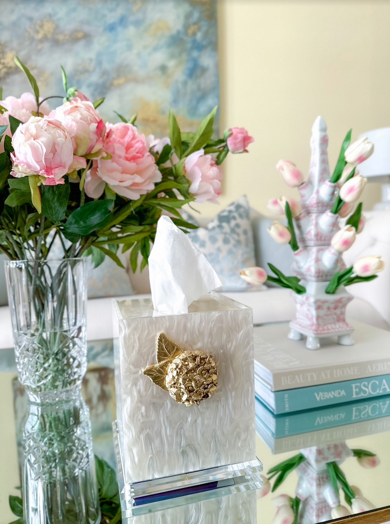 Hydrangea Boutique Tissue Box Cover