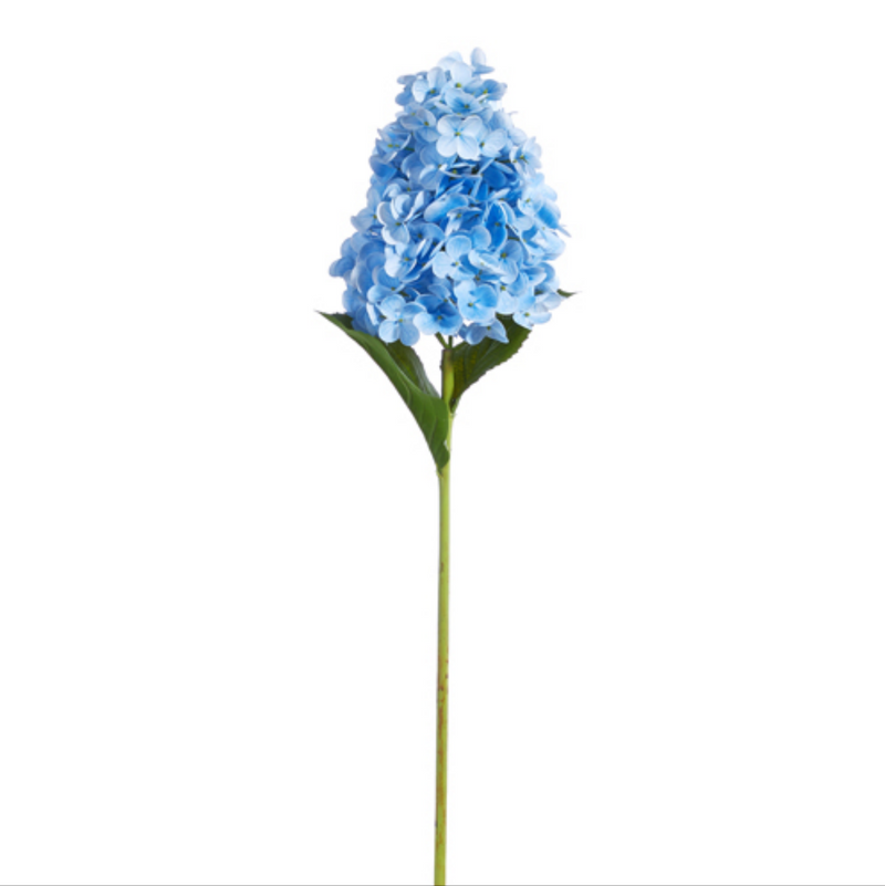 29" Real Touch Blue Hydrangea Stem