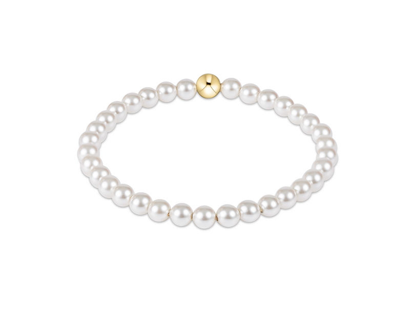 EXTENDS Classic Pearl 5mm Bead Bracelet
