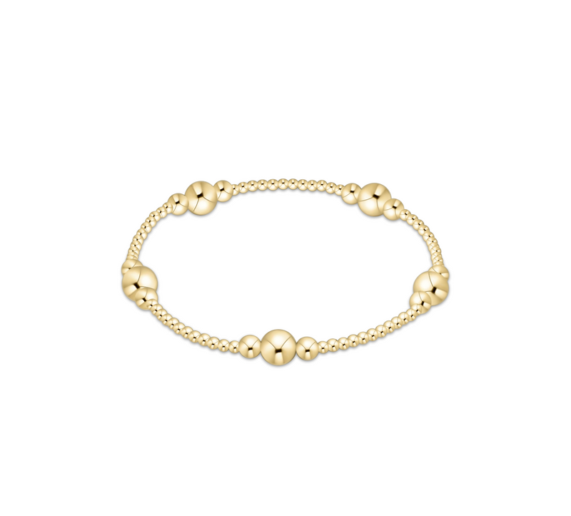 Purpose Gold 6mm Bead Bracelet