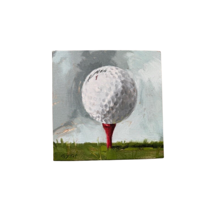 Golf Ball Giclee Wall Art