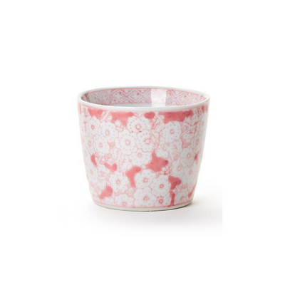 Pink Chinoiserie Cachepot