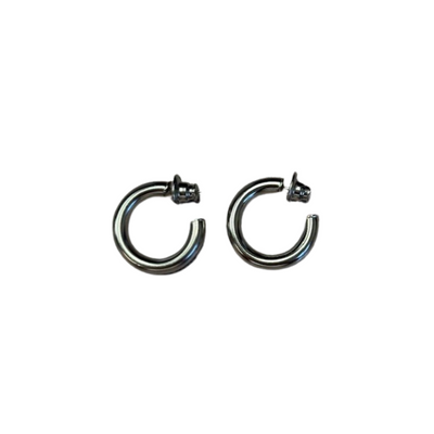 Tiny Shiny Hoop Earrings