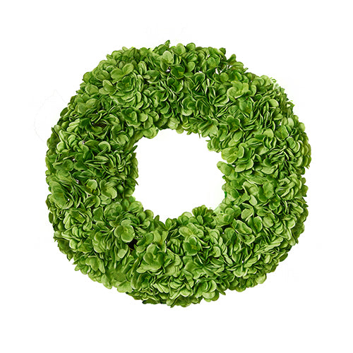 Green Hydrangea Wreath