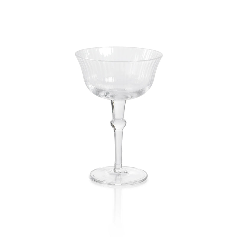 Julien Clear Optic Glassware - Martini Glass