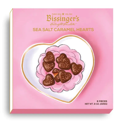 Bissinger's Milk Salted Caramel Hearts