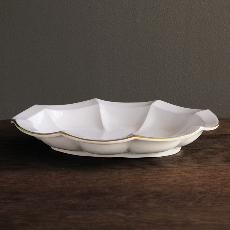 ENCANTO Devon Oval Platter- Cream