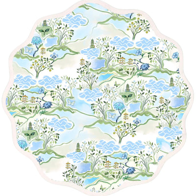 Round Scalloped Placemat, More Options