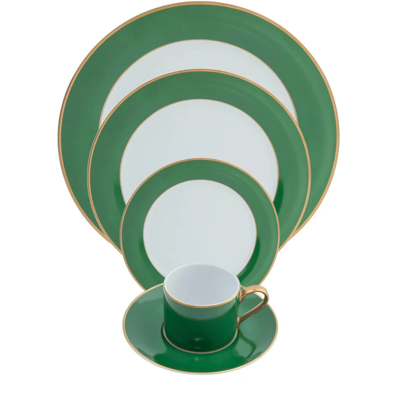 Colorsheen Emerald & Gold Place Setting