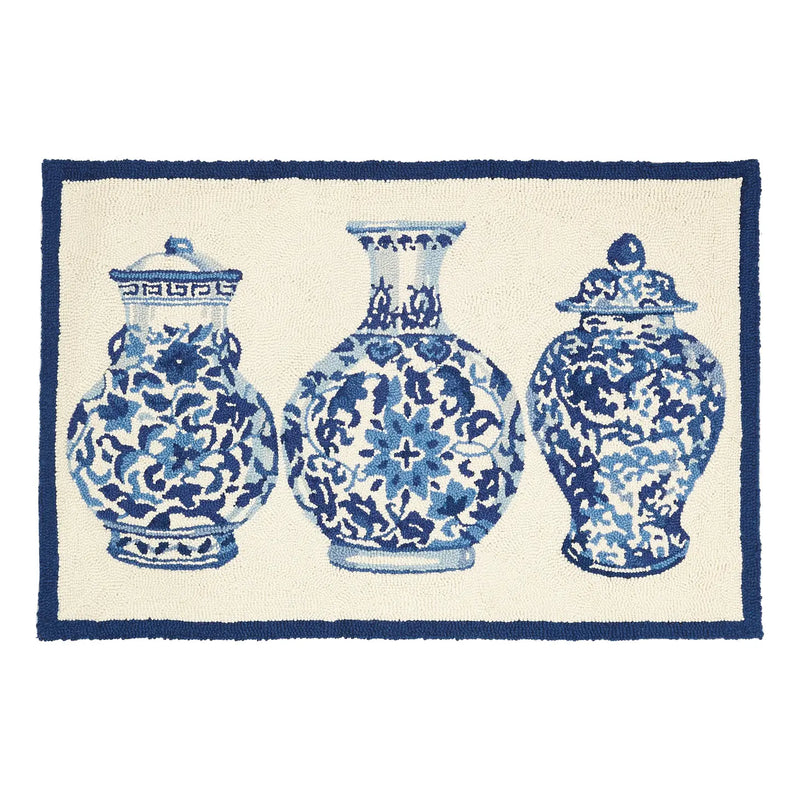 Chinoiserie Vases Hook Rug