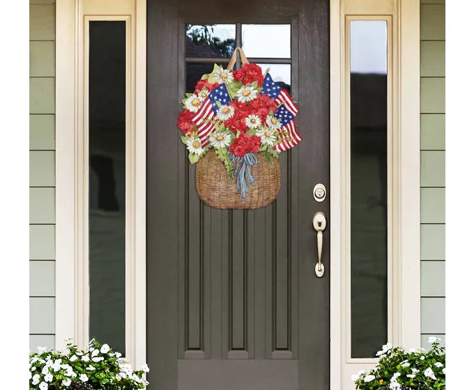 American Flags Door Hanger