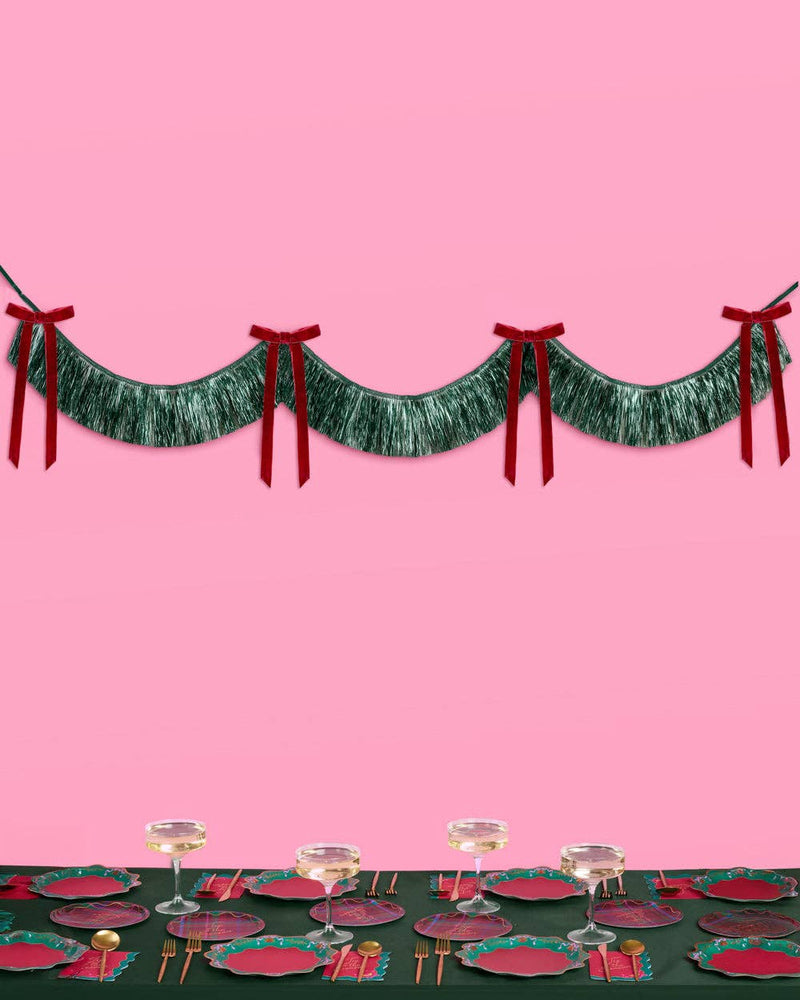 Chistmasmas Bow Banner