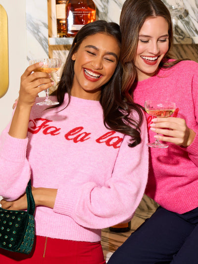 "FA LA LA" Sweater