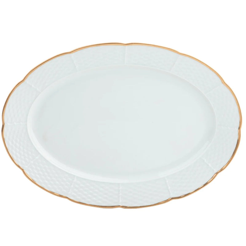 Sea Island Gold Oval Platter