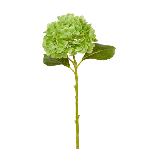 Real Touch Green Hydrangea Stem