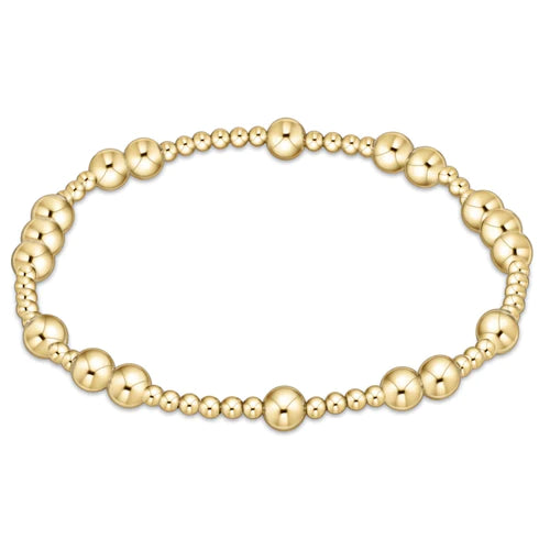 EXTENDS Hope Unwritten 5mm Bead Bracelet- Gold