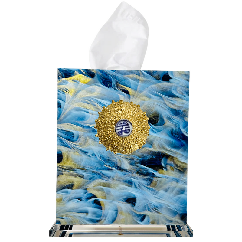 Sea Urchin Boutique Tissue Box Cover