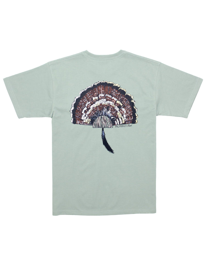 Turkey Mount Short Sleeve Tee - Chrome Grey