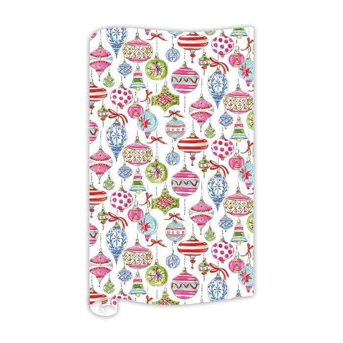 Holiday Ornaments Wrapping Paper