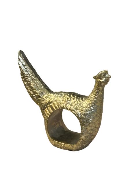 Golden Pheasant Napkin Ring