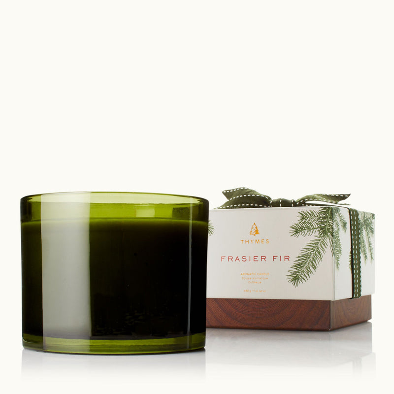 Frasier Fir Poured Candle, Green 3-Wick