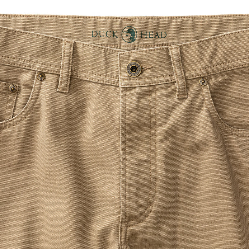 Field Canvas Five-Pocket Pant - Khaki