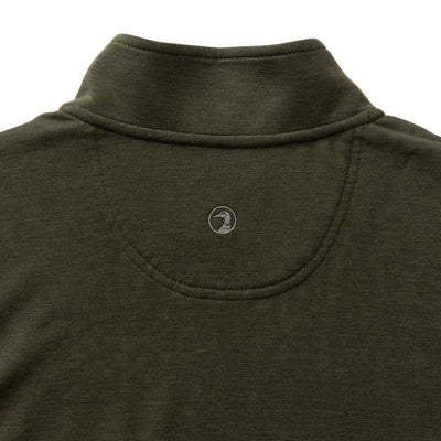 Dunmore Performance 1/4 Zip Pullover - Olive