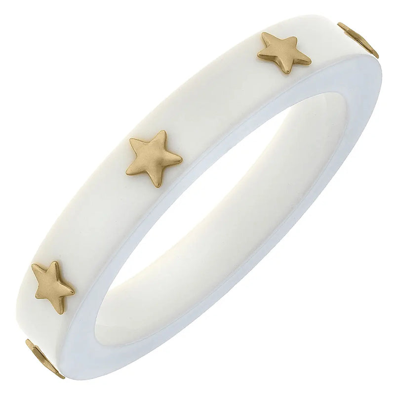 Liberty Star Resin Bangle