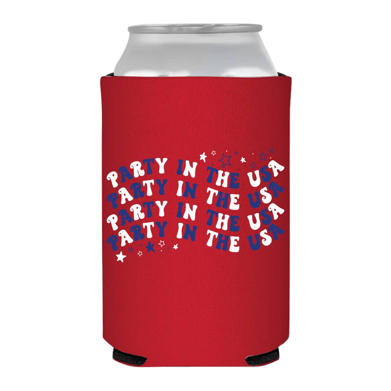 Party in the USA Can Coozie
