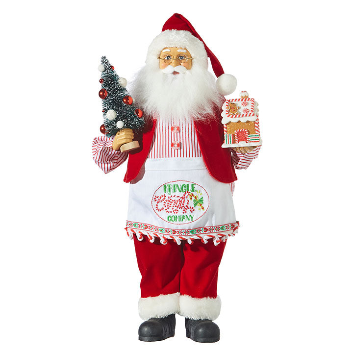 Kringle Candy Co Santa with Apron