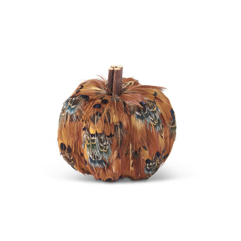 3.25" Feather Pumpkin