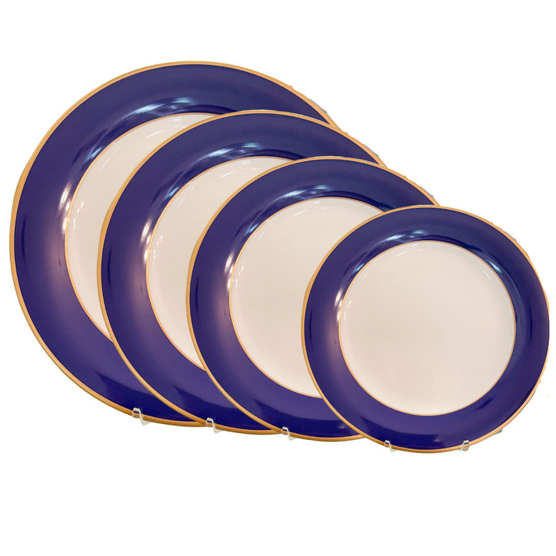 Colorsheen Navy & Gold Place Setting