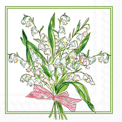 Lilies of the Valley Cocktail Napkins