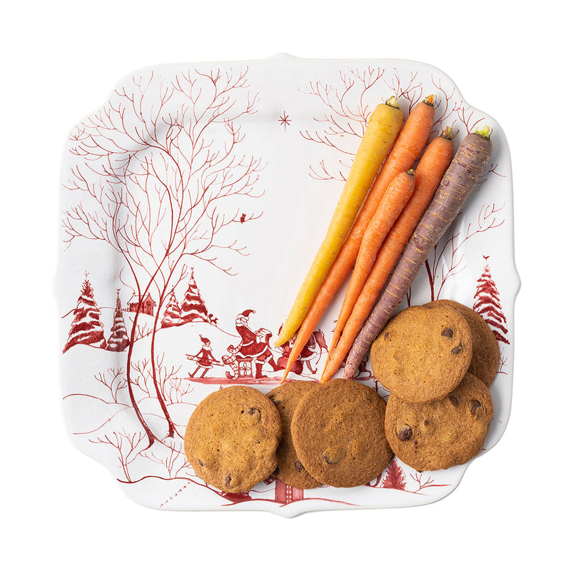 Country Estate Cookie Tray- Winter Frolic