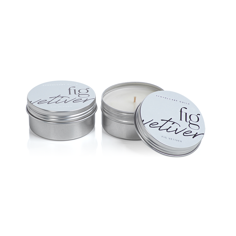Fig Vetiver Tin Candle