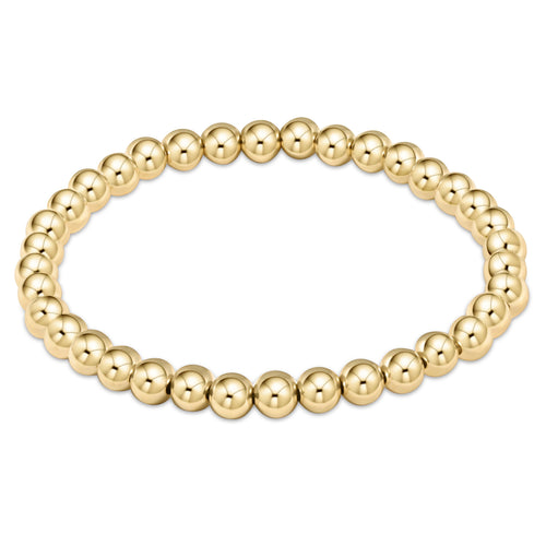 EXTENDS- Classic Gold 5mm Beads Bracelet
