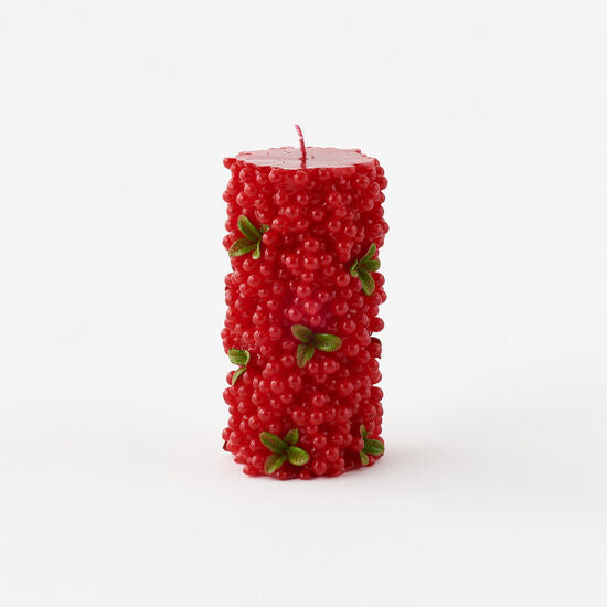 Berry Pillar Candle