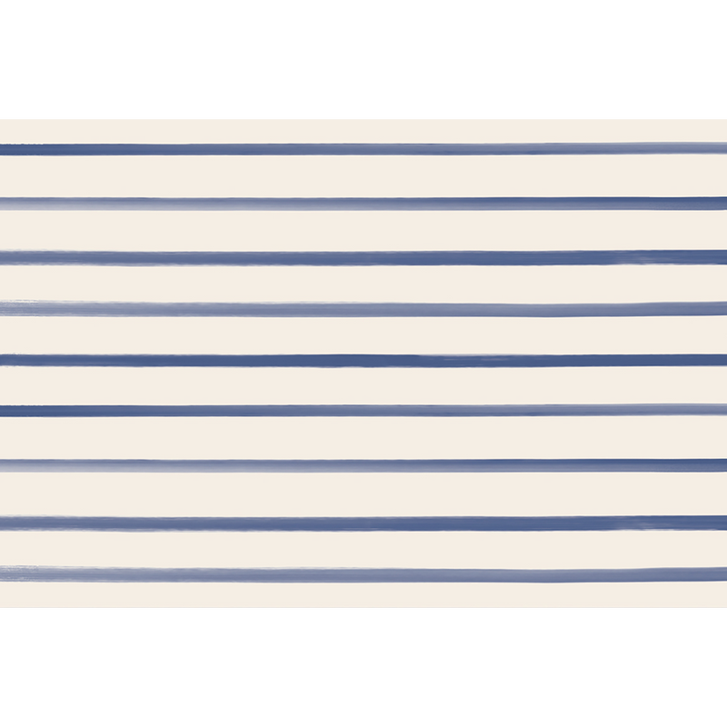 Navy Stripe Placemat