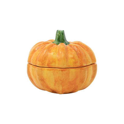 Pumpkins Figural Covered Pumpkin