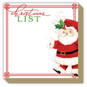 Tom Tom Christmas List Holiday Santa Luxe Notepad