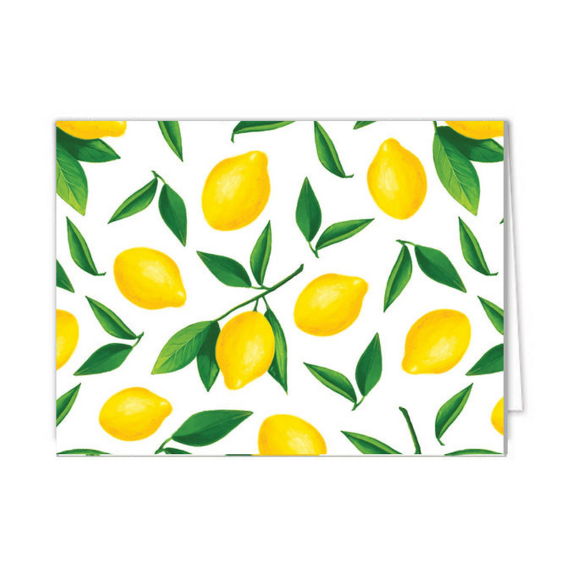 Lemons Folded Notecards