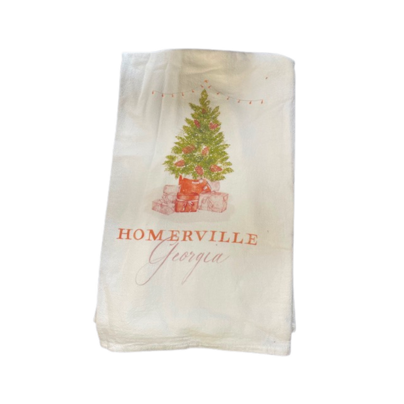 Homerville Georgia Tea Towel