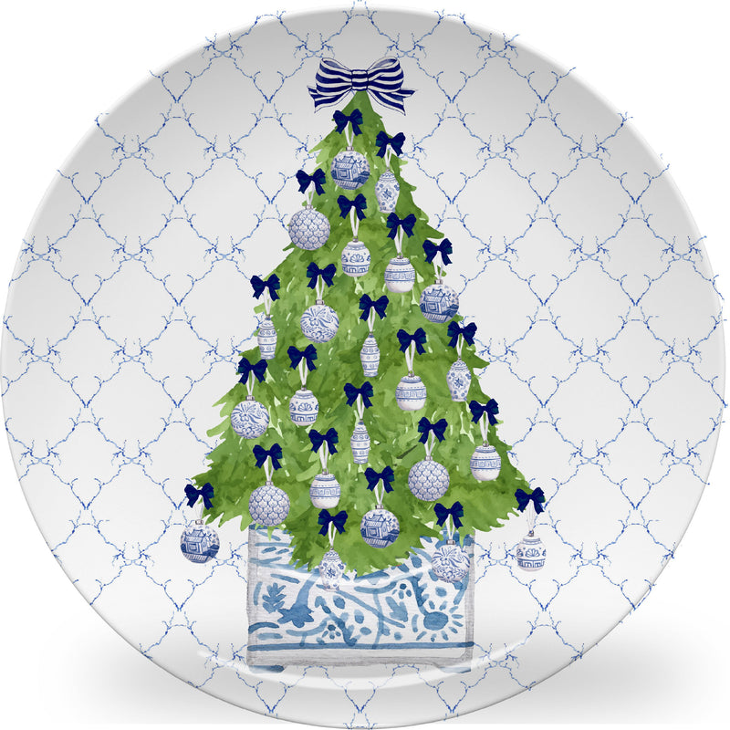 Chinoiserie Christmas Tree HeatSafe Dinnerware