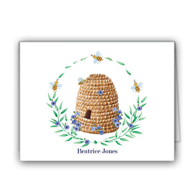 Bee Hive Folded Notecards