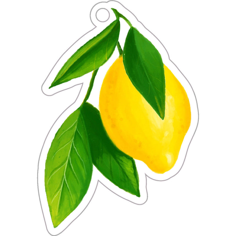 Die-Cut Lemon Gift Tags
