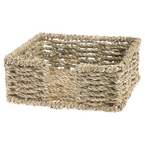 Seagrass Cocktail Napkin Caddy